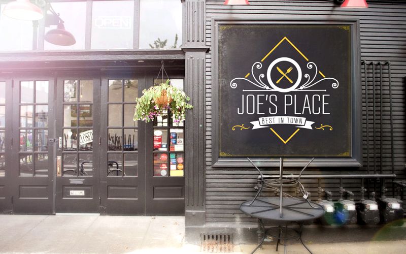 Joe's Place Logo Design