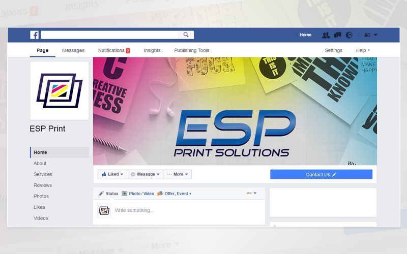 ESP Print Solution Social Media Design