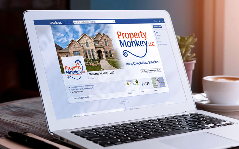 Property Monkey Social Media Design