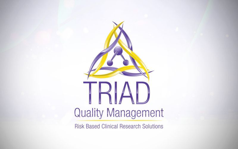 Triad Quality Management 3D Logo Design